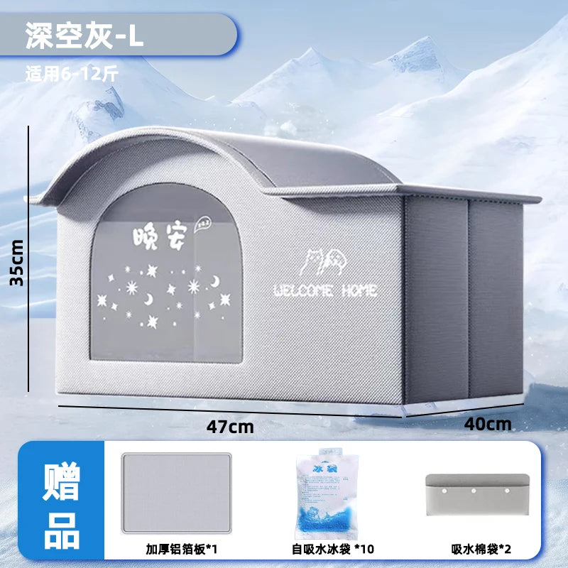 Cooling Cat House for All Seasons
