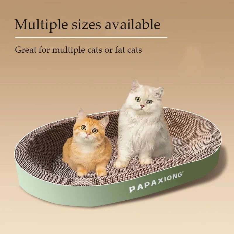 Cat Scratcher Bed – Durable Cardboard Design