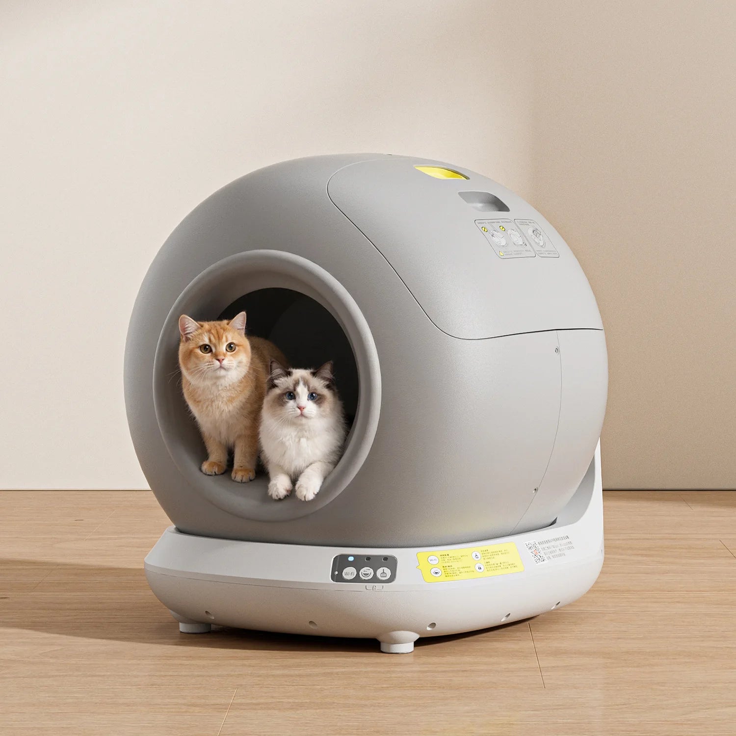 Automatic Smart Enclosed Litter Box