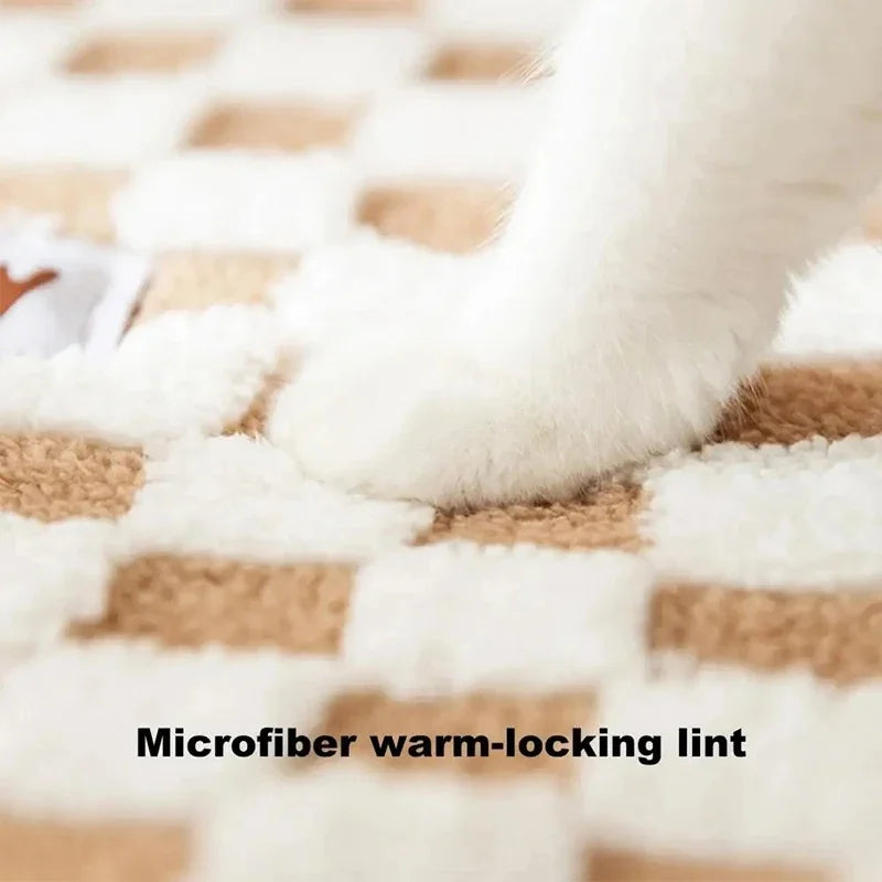 Warm Plush Cat Tunnel Bed