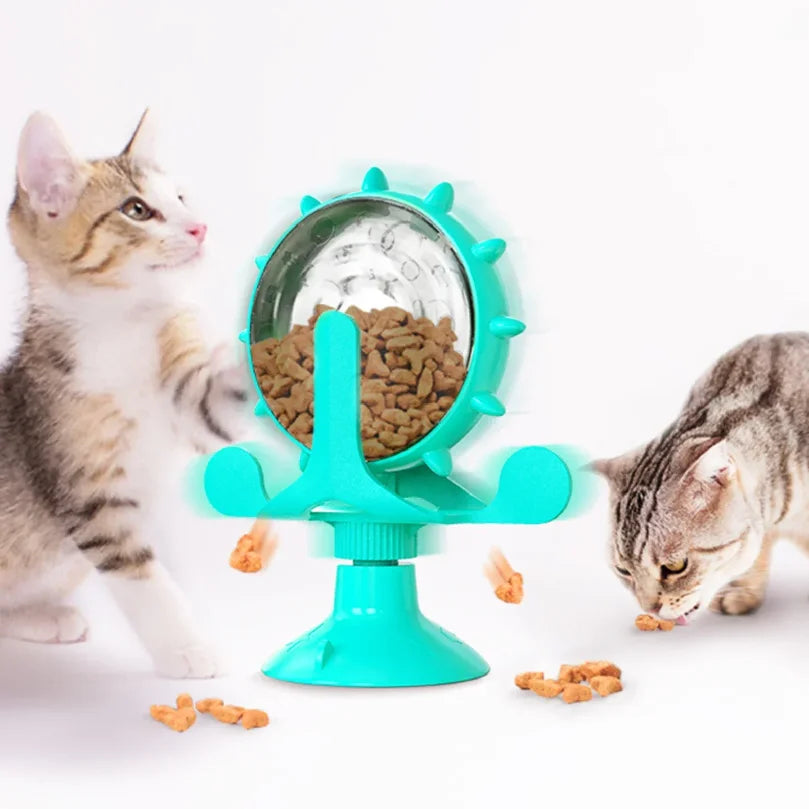 Interactive Cat Toy with Treat Dispenser