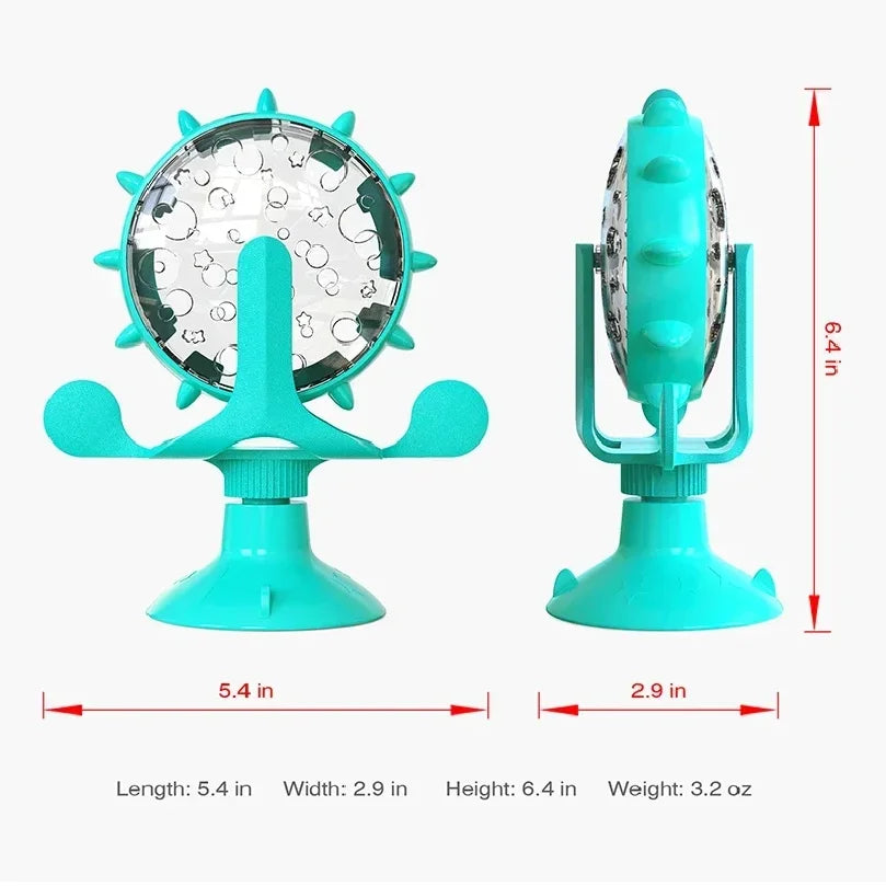 Interactive Cat Toy with Treat Dispenser