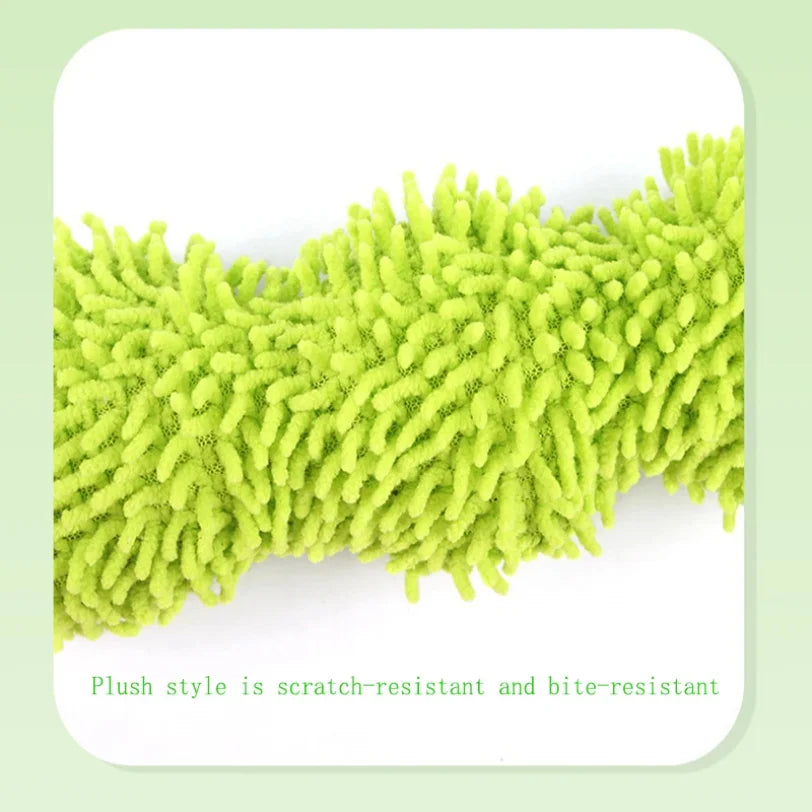 Plush Caterpillar Cat Toy – Soft & Bite-Resistant