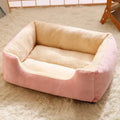 Soft Plush Cat Bed with Sides