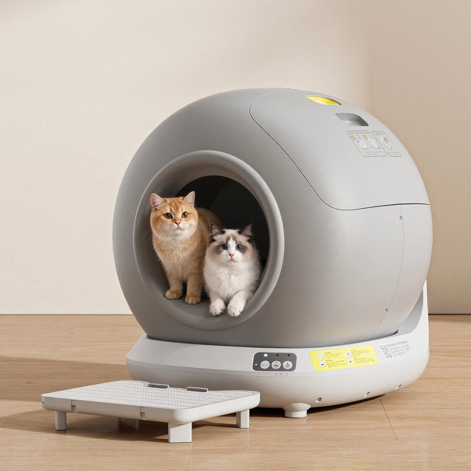Automatic Smart Enclosed Litter Box