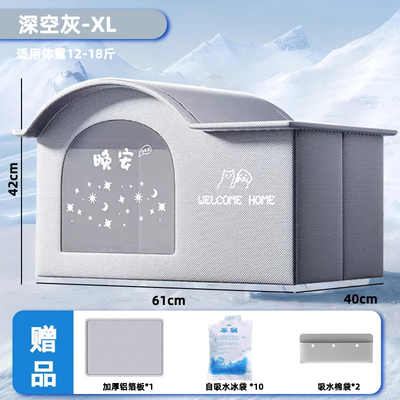 Cooling Cat House for All Seasons