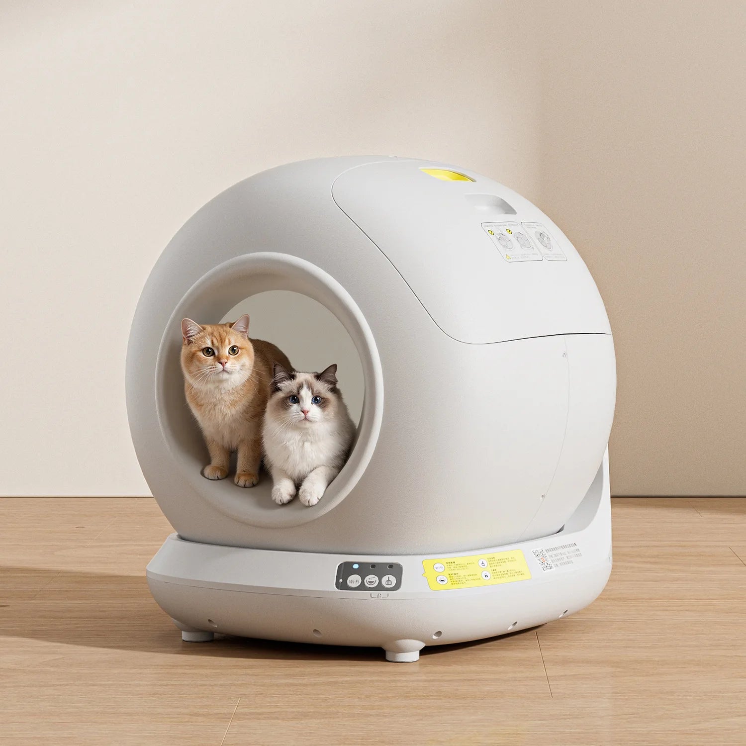 Automatic Smart Enclosed Litter Box