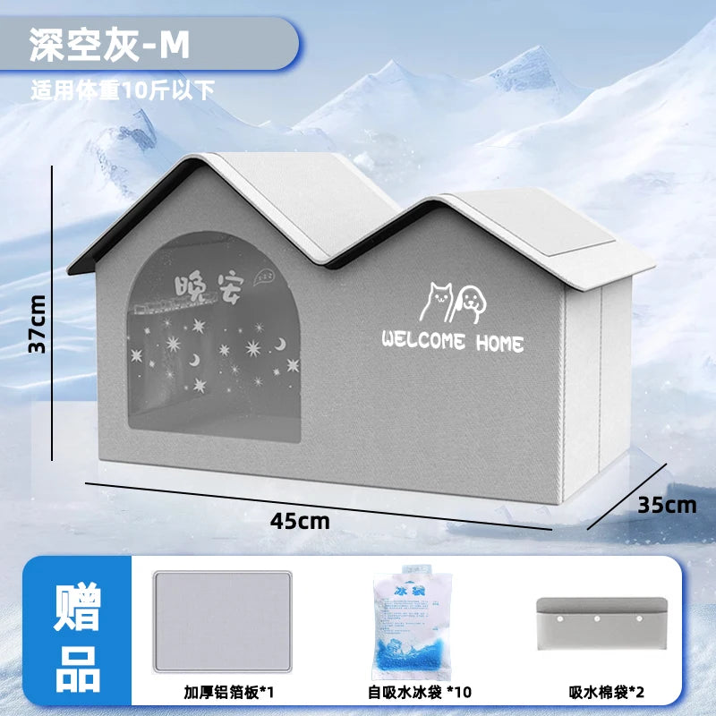 Cooling Cat House for All Seasons