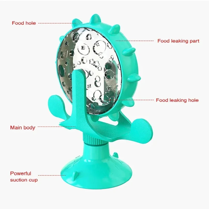 Interactive Cat Toy with Treat Dispenser