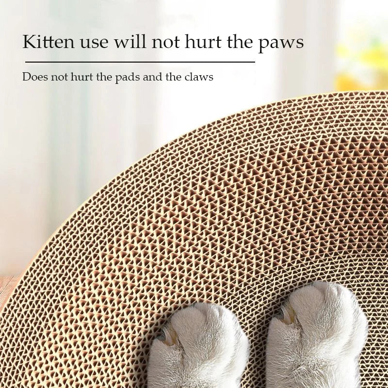 Cat Scratcher Bed – Durable Cardboard Design