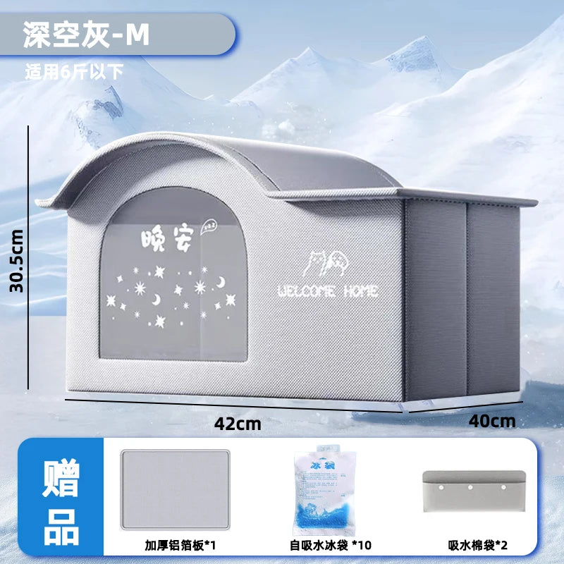 Cooling Cat House for All Seasons