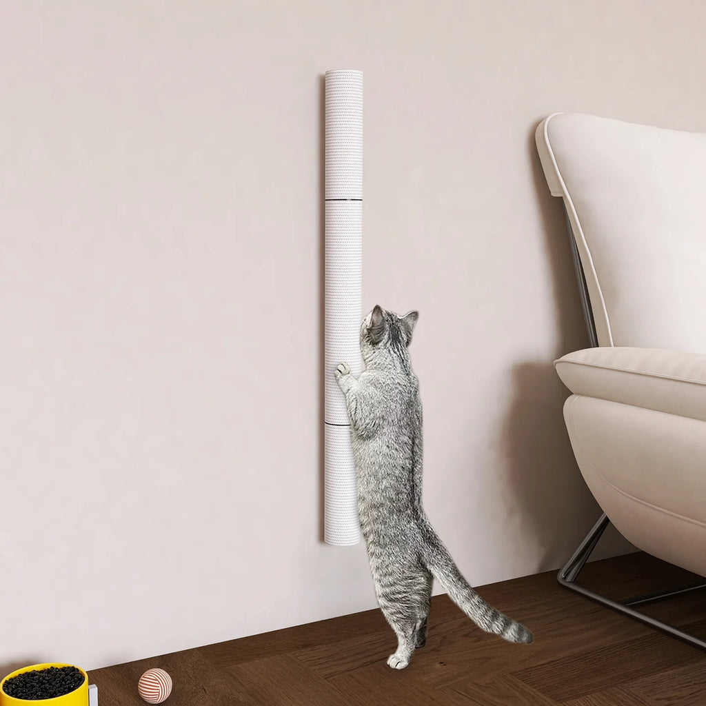 Wall-Mounted Cat Scratcher with Sisal Rope