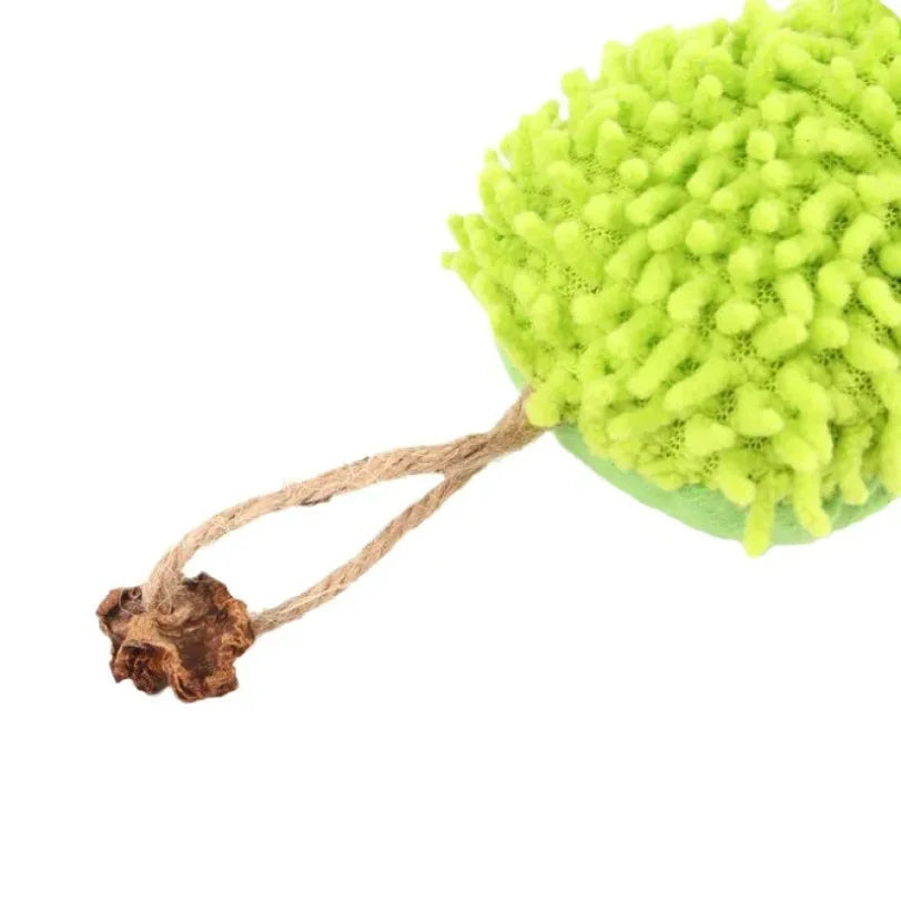 Plush Caterpillar Cat Toy – Soft & Bite-Resistant