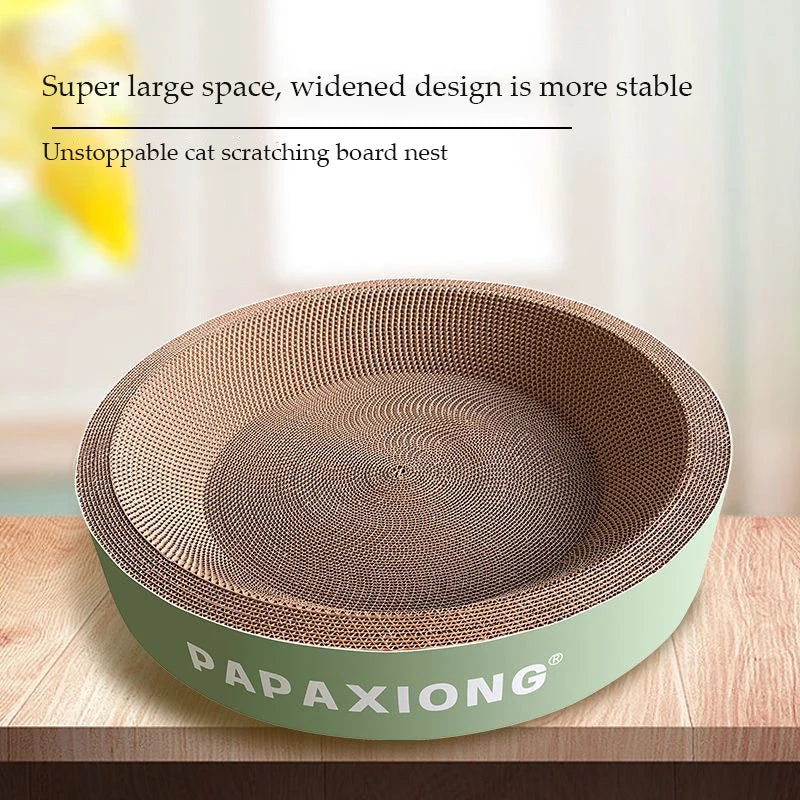 Cat Scratcher Bed – Durable Cardboard Design