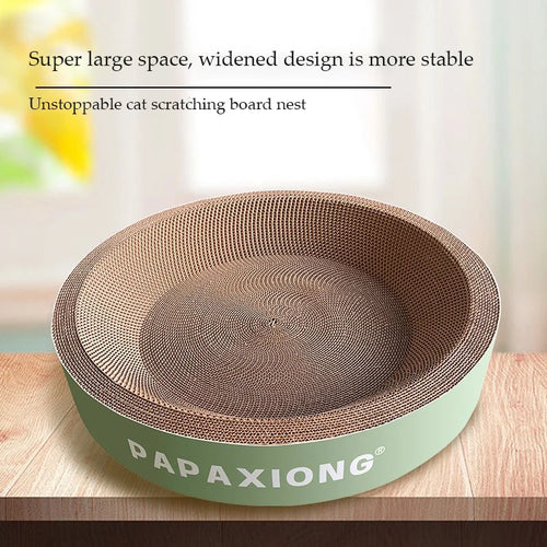 Cat Scratcher Bed – Durable Cardboard Design
