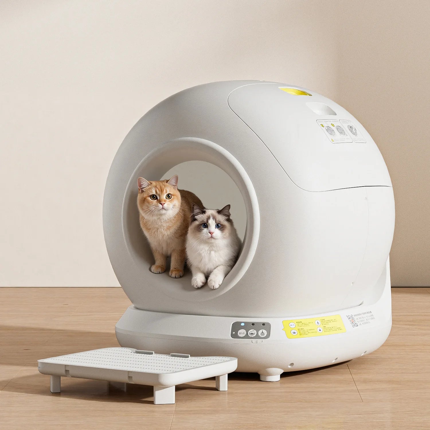 Automatic Smart Enclosed Litter Box