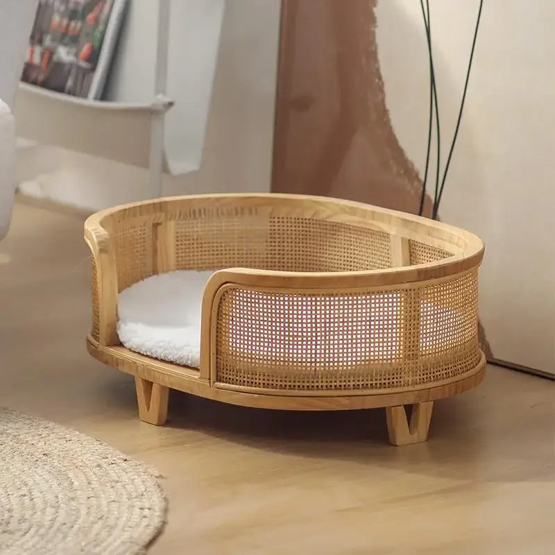 Princess Style Elevated Cat Bed