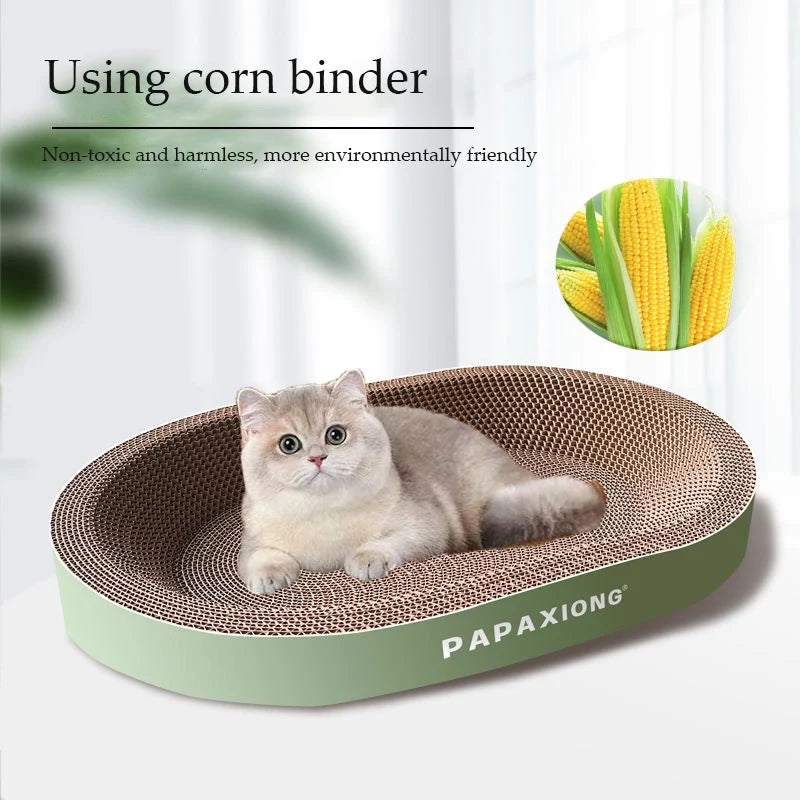 Cat Scratcher Bed – Durable Cardboard Design