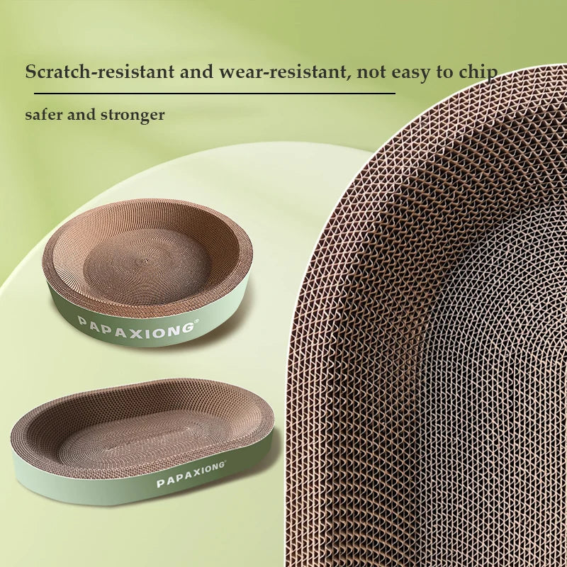 Cat Scratcher Bed – Durable Cardboard Design