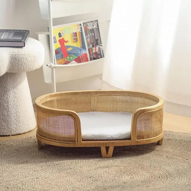 Princess Style Elevated Cat Bed