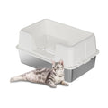 Stainless Steel Litter Box with Cover